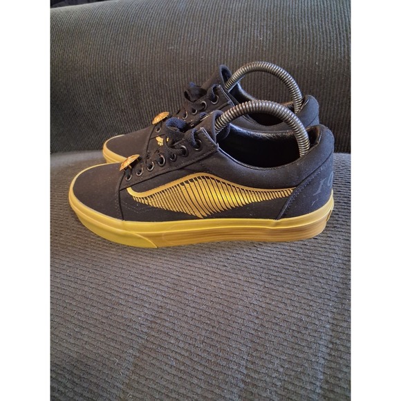 Vans Other - Vans x Harry Potter Golden Snitch Old Skool 721356 Mens Size 7.5 Shoe Gold Black